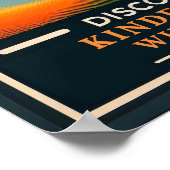 Kinderdijk Windmolens Travel Poster (Hoek)