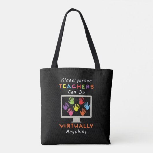 Kinderdocenten kunnen vrijwel alles doen tote bag (Achterkant)