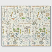 Kinderdoppen Cadeaupapier (Vlak)