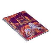 kinderdroom - oud paard carrousel notitieboek (Rechterzijde)