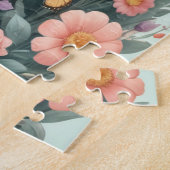 Kinderdroom Vlinders & Pastelbloemen Legpuzzel (Zijkant)