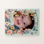 Kinderdroom Vlinders & Pastelbloemen Legpuzzel (Horizontaal)