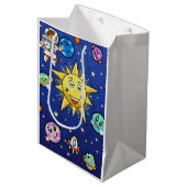 Kinderdroomcadeautas Medium Cadeauzakje (Voorkant Gekanteld)