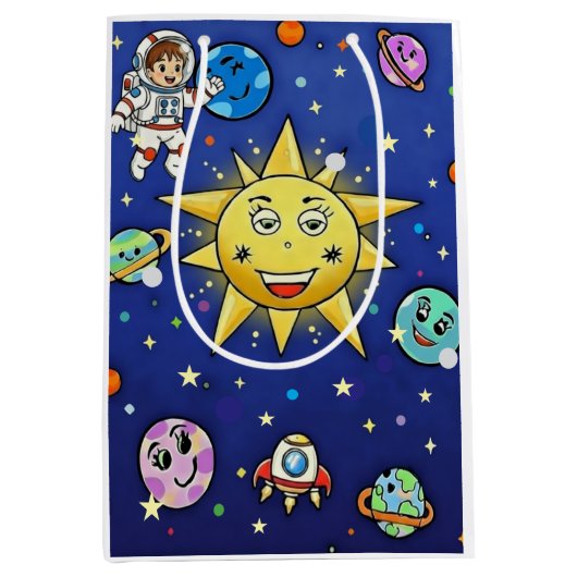 Kinderdroomcadeautas Medium Cadeauzakje (Voorkant)