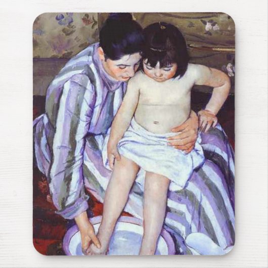 Kindereed, Mary Cassatt Mousepad Muismat (Voorkant)