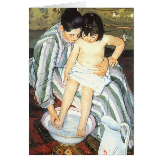 Kindereed van Mary Cassatt  Impressionisme (Voorkant)