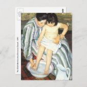 Kindereed van Mary Cassatt  Impressionisme Briefkaart (Voorkant / Achterkant)