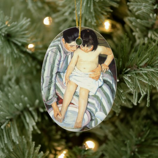 Kindereed van Mary Cassatt  Impressionisme Keramisch Ornament (Boom)