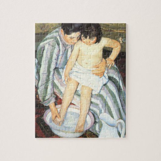 Kindereed van Mary Cassatt  Impressionisme Legpuzzel (Verticaal)