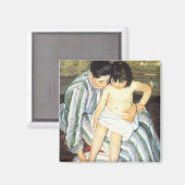 Kindereed van Mary Cassatt  Impressionisme Magneet (Voorkant / Achterkant)