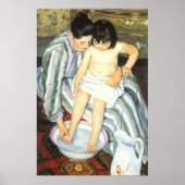 Kindereed van Mary Cassatt  Impressionisme Poster (Voorkant)
