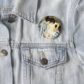 Kindereed van Mary Cassatt  Impressionisme Ronde Button 5,7 Cm (In situ)