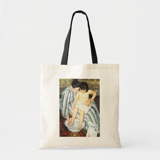 Kindereed van Mary Cassatt Impressionisme Tote Bag (Voorkant)