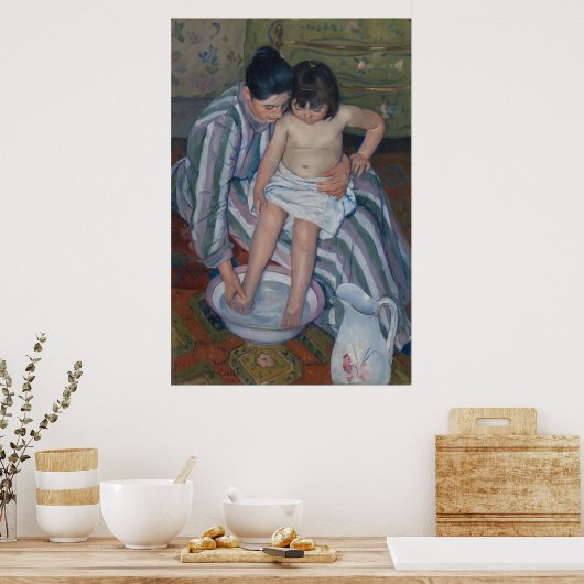 Kindereed van Mary Cassatt Poster (Keuken)