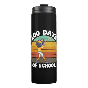 Kinderen 100 dagen school Jongens 100e dag honkbal Thermosbeker