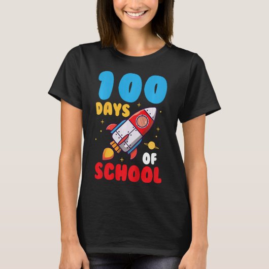 Kinderen 100 dagen schoolKinderen 100 dagen T-shirt (Voorkant)
