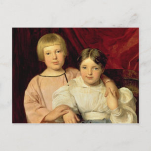 Kinderen, 1834 briefkaart