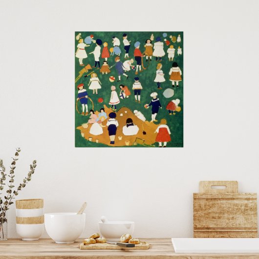 Kinderen, 1908 poster (Keuken)