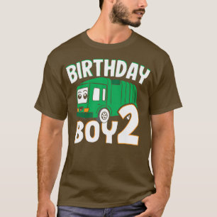 Kinderen 2 Geboortdag jongen - 2e verjaardag Trash T-shirt
