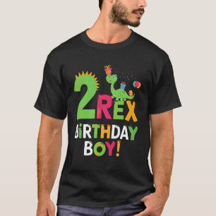 Kinderen 2 jaar oud shirt 2e verjaardag jongen T R