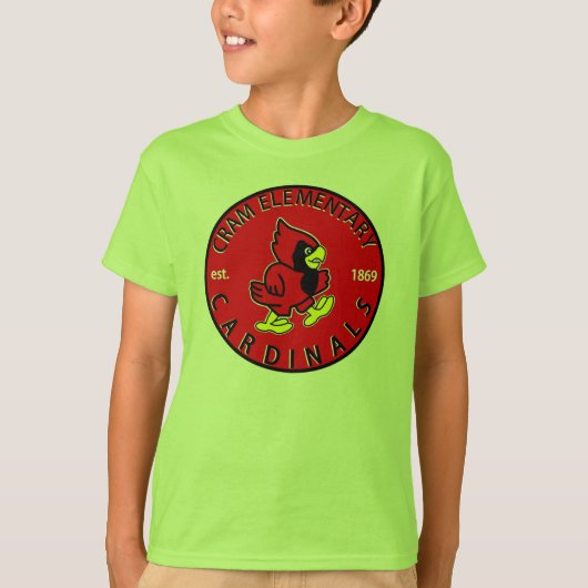 Kinderen 3/4 Sleeve Raglan Shirt (Voorkant)