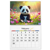 kinderen 3D-cartoon dierencalender – leuk & schatt Kalender (Feb 2027)