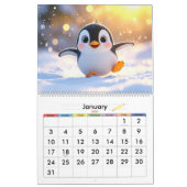 kinderen 3D-cartoon dierencalender – leuk & schatt Kalender (Jan 2027)