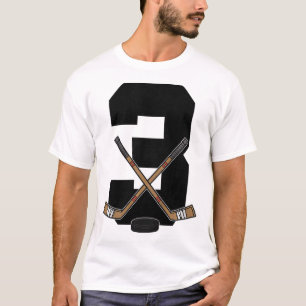 Kinderen 3e verjaardag IJshockey Kinderen Peuter J T-shirt