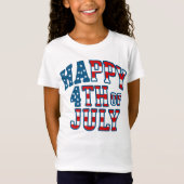 Kinderen 4 juli  t-shirt (Voorkant)