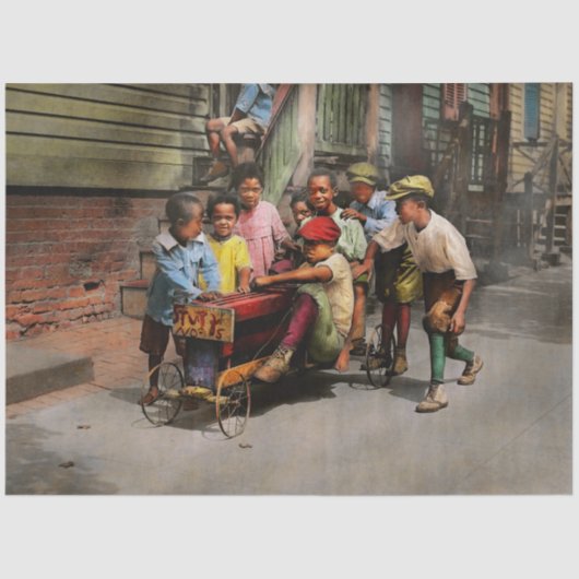 Kinderen - 5e keer charme 1915 tissuepapier (Voorkant)