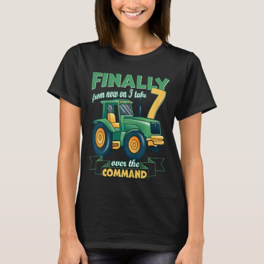 Kinderen 7 jaar t-shirt (Voorkant)