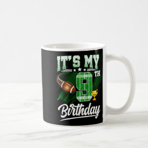Kinderen 9 Jaar Oud Het Is Mijn 9e Verjaardag Voet Koffiemok