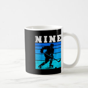 Kinderen 9e verjaardag IJshockey Jongen En Gil Nin Koffiemok