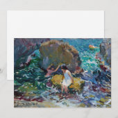 Kinderen aan de kust, Jávea | Joaquín Sorolla (Voorkant / Achterkant)