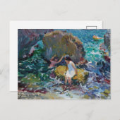 Kinderen aan de kust, Jávea | Joaquín Sorolla Briefkaart (Voorkant / Achterkant)