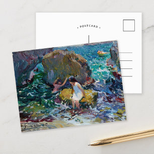 Kinderen aan de kust, Jávea   Joaquín Sorolla Briefkaart