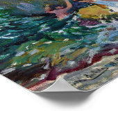 Kinderen aan de kust, Jávea | Joaquín Sorolla Poster (Hoek)