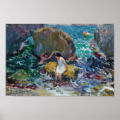 Kinderen aan de kust, Jávea | Joaquín Sorolla Poster (Voorkant)
