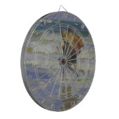 Kinderen aan het strand (door Edward Henry Potthas Dartbord (Voorkant Links)