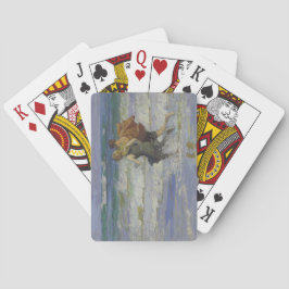 Kinderen aan het strand (door Edward Henry Potthas Pokerkaarten