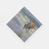 Kinderen aan het strand (door Edward Henry Potthas Servet (Hoek)