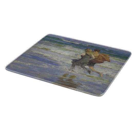 Kinderen aan het strand (door Edward Henry Potthas Snijplank (Hoek)