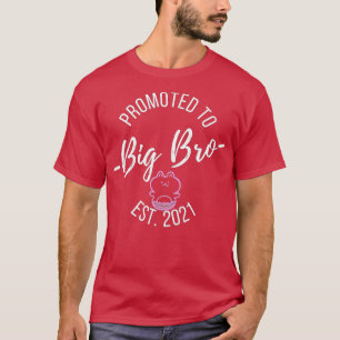 Kinderen Aankondiging zwangerschap Bevorderd aan g T-shirt