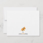 Kinderen - Aannodiging op zondag - Leeuw Kaart (Achterkant)