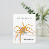 Kinderen - Aanwezigheid - Spinnen Kaart (Staand voorkant)