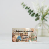 Kinderen Aardewerk Ambacht Kunst Klassen Custom Bu Visitekaartje (Staand voorkant)