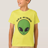 KINDEREN - "Aca-Kiddo" Kies uw eigen kleur T-shirt (Voorkant)