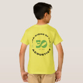 KINDEREN - "Aca-Kiddo" Kies uw eigen kleur T-shirt (Achterkant volledig)