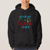 Kinderen adoptie Hoera Het is mijn Gotcha Dag Plee Hoodie (Voorkant)