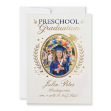 Kinderen Afstudeeruitnodiging, Preschool Pre-K Kin
